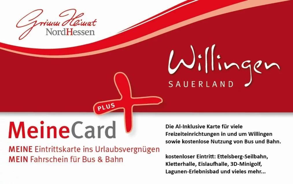 Apartments Zur Alten Post Inkl Meinecardplus Willingen  Esterno foto